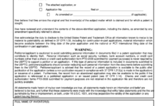 2007 Form PTO SB 01A Fill Online Printable Fillable