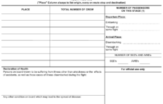 CBP Form 7507 Download Fillable PDF Or Fill Online General