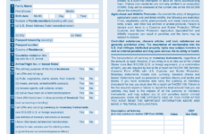 Customs Declaration Form Fill Online Printable PDF Template