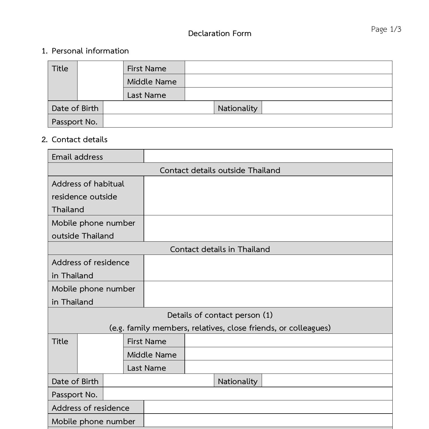 Declaration Form pdf DocDroid