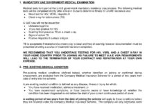 Emirates Pre employment Medical Examination Form pdf