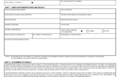 Employee Declaration Form Canada Free Download