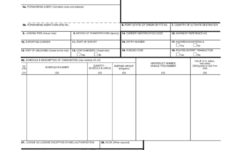 Export Declaration Form 3 Free Templates In PDF Word