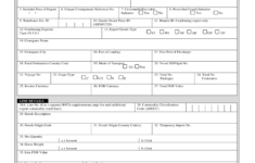 Export Declaration Form Fill Online Printable Fillable