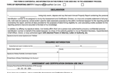 Fillable Form 4435 2014 Electronic Signature Declaration