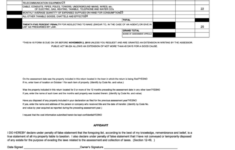 Fillable Personal Property Declaration Form Town Of