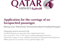 Fit To Fly Qatar Airways Fill Online Printable