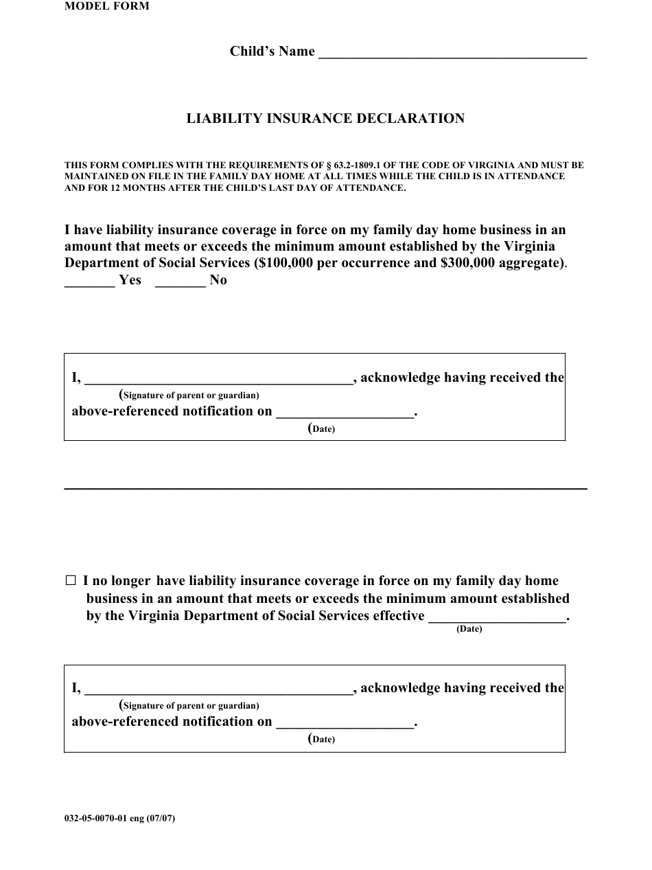 Form 032 05 0070 01 ENG Download Printable PDF Or Fill 