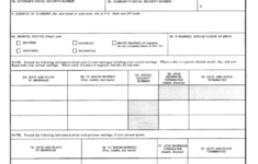 Form 21 686c Declaration Of Status Of Dependents