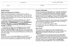 Form 2120 Multiple Support Declaration Printable Pdf Download