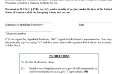 Form 4 Download Fillable PDF Or Fill Online Declaration Of