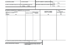 Form 7525 V Shipper S Export Declaration Printable Pdf