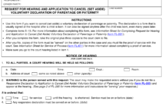 Form FL 280 Download Fillable PDF Or Fill Online Request