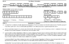 Form R 8453 Download Fillable PDF Or Fill Online Louisiana