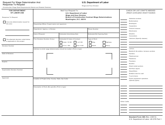Form SF 308 Download Fillable PDF Or Fill Online Request 