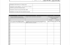 FREE 11 Sample Employee Declaration Forms In PDF Excel