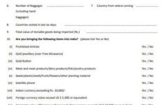 FREE 13 Customs Declaration Form Samples In PDF MS Word