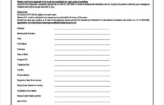 FREE 21 Sample Travel Forms In PDF MS Word Excel