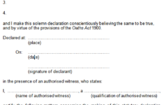 How To Complete Australian Statutory Declarations