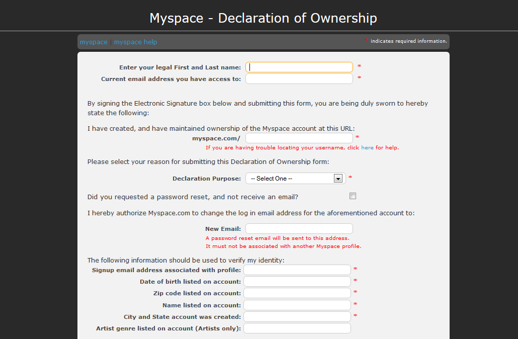 How To Delete Your MySpace Profile New Hampshire Public 