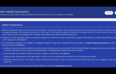 How To Fill Out Maldives Health Declaration Form YouTube