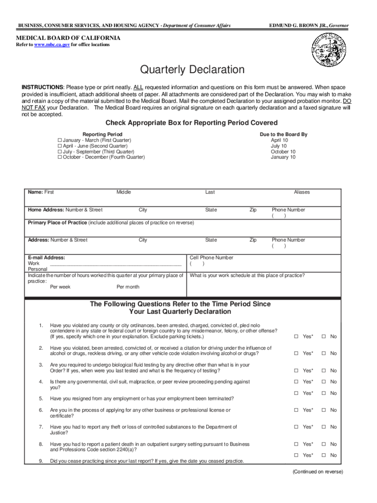 Medical Declaration Form 3 Free Templates In PDF Word 