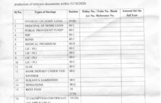 New Income Tax Regime Declaration Form 2020 21 PDF