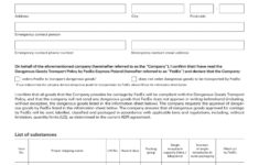 PL FedEx Express Dangerous Goods Declaration 2019 2021