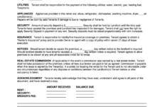 Rental Declaration Form Fill Out And Sign Printable PDF