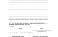 Statutory Declaration Form Bmcc nsw gov au