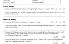 Travel Health Declaration Form Mexican Customs