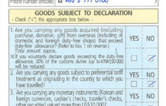 Traveler Declaration Form Ex DPlus Guide