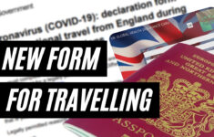 UK GOVERNMENT INTRODUCES INTERNATIONAL TRAVEL DECLARATION