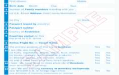 Us Customs Form Fill Out And Sign Printable PDF Template